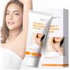 Haoutdory Crema Schiarente per Corpo 60g,Crema Riduci Macchie Scure con Vitamina C,Idratante e Illuminante per Ascelle,Gomiti,Ginocchia e Zone Sensibili,Pelle Più Chiara e Uniforme