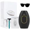 MEIION solippy Epilatore Luce Pulsata - Compatto e portatile, facile da usare, 2 Modalità, 5 Intensità - Donna Uomo, Viso & Corpo