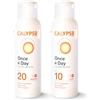 Calypso, crema solare Once A Day, fattore di protezione solare 10 e 20, confezione da 2 x 200 ml