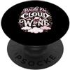 Bridal Wine Lover Designs Bride On Cloud Wine Addio al nubilato Amante del vino PopSockets PopGrip Adesivo