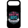 Brave Boy Mom Designs Custodia per iPhone Air Mamma di Due Ragazzi Niente Spaventa Me Divertente Madre