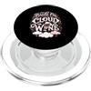 Bridal Wine Lover Designs Bride On Cloud Wine Addio al nubilato Amante del vino PopSockets PopGrip per MagSafe