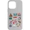 MASH MOSH Custodia per iPhone 14 Pro Max Norvegia Heritage Travel Collage con icone culturali nordiche