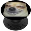 Funny Chihuahua Dog Spanish Memes (Hi) Meme sfocato con simpatico cane chihuahua Hola PopSockets PopGrip Adesivo