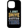 Football Dad Soccer Player Parent Papa H Custodia per iPhone 14 Pro Max Io solo guido e pago per le cose Soccer Dad