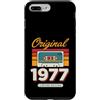 Vintage Birthday Collection Custodia per iPhone 7 Plus/8 Plus Originale 1977 Vintage Cassette Birthday Edition