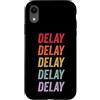 Delay Apparel Custodia per iPhone XR Ritardo
