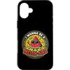 Cute Fruit Cartoon Joke for Food Lovers Custodia per iPhone 16 Plus Divertente cibo gioco di parole anguria melonaire amante dei soldi
