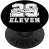 Bible Verse 29:11 Christian Jersey Style Geremia 29:11 Versetto della Bibbia Cristiano PopSockets PopGrip Adesivo