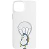 Skydiving fall jump fly tandem parachute Custodia per iPhone 15 Plus Paracadutismo pinguino con paracadute