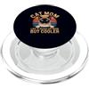 Retro Siamese Cat Mom Shirt Funny Cat Lo Siamese Cat Mom Cooler Than a Regular Mom Retro Cats Proprietario PopSockets PopGrip per MagSafe