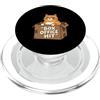Kitty Cinema Co. Gatto colpito al botteghino divertente felino amante del film PopSockets PopGrip per MagSafe