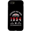 Regalo Vintage Retrò Collezione Anno Mem Custodia per iPhone SE (2020) / 7/8 Legends Are Born In The Year 1954 Anno Leggendario