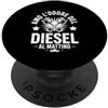 Camionista Camion Motori Trasporti Offic Amo L Odore Del Diesel Al Mattino PopSockets PopGrip Adesivo
