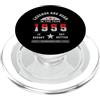Regalo Vintage Retrò Collezione Anno Mem Legends Are Born In The Year 1955 Anno Leggendario PopSockets PopGrip per MagSafe