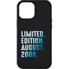 Limited Edition August 2008 Legendary Ye Custodia per iPhone 12 Pro Max Agosto 2008 Compleanno 2008 Edizione Limitata