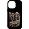 Squatch Playtime Custodia per iPhone 14 Pro Max Bigfoot Foosball USA - Gioco da bar patriottico