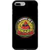 Cute Fruit Cartoon Joke for Food Lovers Custodia per iPhone 7 Plus/8 Plus Divertente cibo gioco di parole anguria melonaire amante dei soldi