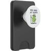 Dawn Trekker Frogs Escursioniamo All'alba Escursionista Rana Mattina presto Trek PopSockets PopWallet per MagSafe
