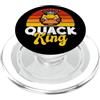 Duck Gifts for Duck Lovers Quack King Duck PopSockets PopGrip per MagSafe