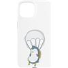 Skydiving fall jump fly tandem parachute Custodia per iPhone 15 Paracadutismo pinguino con paracadute