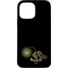 Mermaid Ronnie Custodia per iPhone 13 Pro Max Scheletro rana pescatrice con lampadina incandescente, pesce bioluminescente