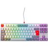 Xtrfy CHERRY XTRFY K4V2 TKL, Tastiera Da Gioco Cablata Senza Tastierino Numerico, Layout Pan-Nordico QWERTY, Illuminazione RGB, Interruttori MX2A RED, Retro, Layout Pan-Nordico - QWERTY
