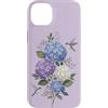 Hummingbird Apparel For Kids and Adults Custodia per iPhone 14 Plus Ortensia Colibrì Floreale Giardino Botanico Natura