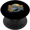 Classic Car Apparel & Clothing US Cars - Auto d'epoca PopSockets PopGrip Adesivo