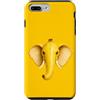 namo-Tee Custodia per iPhone 7 Plus/8 Plus Banana elefante - Motivo creativo di frutta tropicale