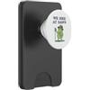 Dawn Trail Frogs We Hike At Dawn Grumpy Frog Hiker Divertente PopSockets PopWallet per MagSafe