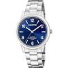 Calypso Orologio Uomo Analogico Acciaio Inox 316L Argento - Quarzo - Vetro Minerale Resistente - Impermeabile 5 ATM K5858/3 Basic