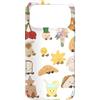 Jelly-Style Cat Custodia per iPhone 17 Pro Max Gatto di peluche in stile gelatina