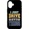Football Dad Soccer Player Parent Papa H Custodia per iPhone 16 Io solo guido e pago per le cose Soccer Dad