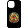 Cute Fruit Cartoon Joke for Food Lovers Custodia per iPhone 13 Pro Max Divertente cibo gioco di parole anguria melonaire amante dei soldi