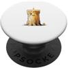 Timowo Studio Candela con Stella Illustrata PopSockets PopGrip Adesivo