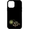 Mermaid Ronnie Custodia per iPhone 12 mini Scheletro rana pescatrice con lampadina incandescente, pesce bioluminescente