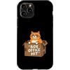 Kitty Cinema Co. Custodia per iPhone 11 Pro Gatto colpito al botteghino divertente felino amante del film