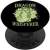 dragon mythical creature fire fairy tale Dragon Whisperer Fantasy Animale Drago PopSockets PopGrip Adesivo