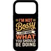 Leadership Humor Quote Co Custodia per iPhone 17 Pro Max Non sono prepotente, so solo cosa dovresti fare in modo divertente