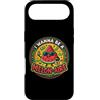 Cute Fruit Cartoon Joke for Food Lovers Custodia per iPhone Air Divertente cibo gioco di parole anguria melonaire amante dei soldi