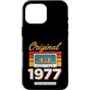 Vintage Birthday Collection Custodia per iPhone 16 Pro Max Originale 1977 Vintage Cassette Birthday Edition