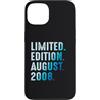 Limited Edition August 2008 Legendary Ye Custodia per iPhone 13 Agosto 2008 Compleanno 2008 Edizione Limitata