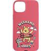 Disney Winnie the Pooh Weekend Vibes Puro Divertimento Custodia per iPhone 15 Plus