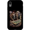 Squatch Playtime Custodia per iPhone XR Bigfoot Foosball USA - Gioco da bar patriottico