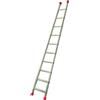 Svelt Scala Agricola Professionale in Alluminio - Gradini Larghi 8 cm, Montanti Convergenti, Antiscivolo, Leggera e Robusta, Ideale per Agricoltura e Raccolta Frutta (10 Gradini)