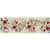 BIANCHERIAWEB Tappeto Passatoia Cucina Antiscivolo Linea Futura Papaveri By Suardi 52x90 Papaveri