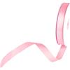 Doni Bomboniere Nastro Doppio Raso 15mm X 50 Metri per Confezionare Bomboneire Matrimonio Cresima Comunione Laurea Regali Compleanno Natale Decorazioni (15 mm - Rosa)