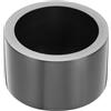 QUARKZMAN Stampo in Lingotto di Grafite 50x30mm, Stampo A Crogiolo Rotondo per Fondere Oro Argento Rame Ottone Alluminio, Fusione, Raffinatura