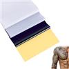 Qobobo 100 Fogli Carta per Trasferimento di Tatuaggi Carta Carbone Tattoo Transfer Paper A4 Carta Stencil Tattoo Carta per Stampa di Tatuaggi Temporanei, 71936